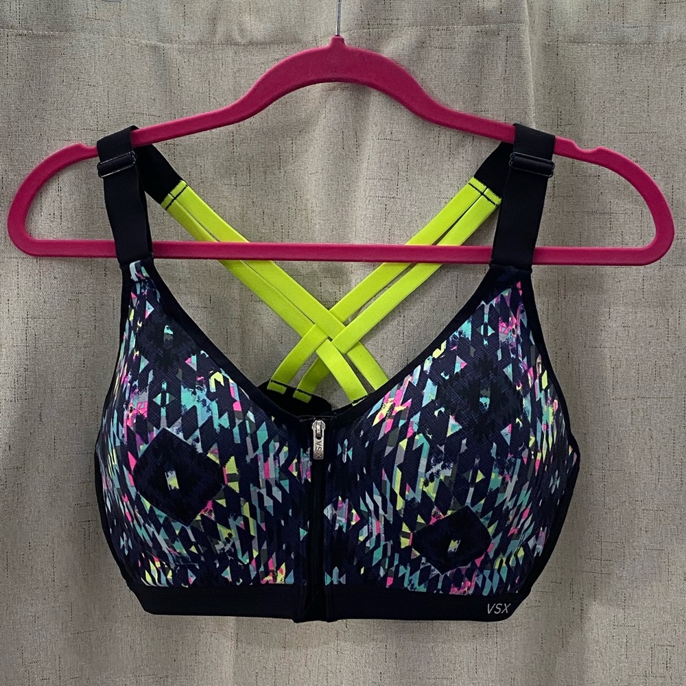 Victoria’s Secret Sport Underwire Front Zip 36D